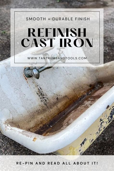 Uncover The Steps To Diy Refinish A Cast Iron Sink For A Smooth