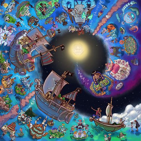 One Piece Summarized, took 30 hours. Can you find pandaman? : r/OnePiece