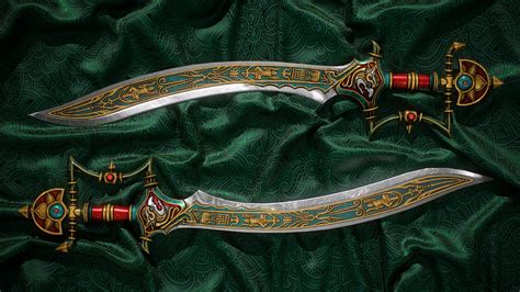 Andrii Zhelem Indian Swords