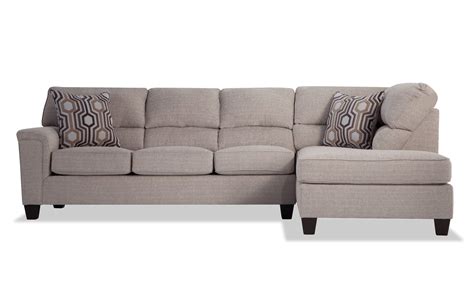 Calvin 2 Piece Almond Beige Left Arm Facing Sectional Sectional Bob