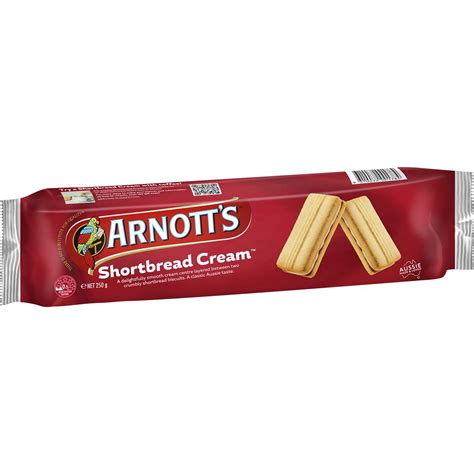 Arnott S Shortbread Cream Biscuits 250g Woolworths