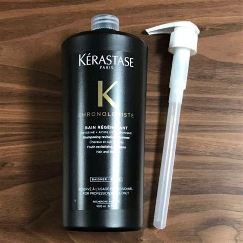 未使用2024 3入荷国内サロン正規品ポンプKERASTASE ケラスターゼ CH バン クロノロジストR 1000ml スカルプ