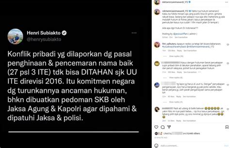 Masih Ditahan Nikita Mirzani Posting IG Soal Kejanggalan Sosok Dito