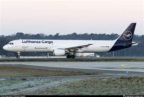 D Aeua Lufthansa Cargo Airbus A P F Photo By Michael Stappen