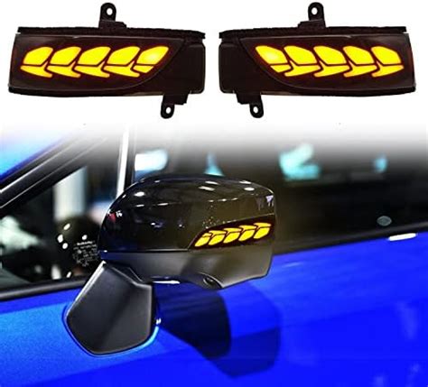 High Flying For Subaru Wrx Sti 2015 2021 Rearview Mirrors Blinker Led Sequential