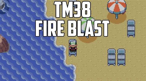 Where To Find Tm38 Fire Blast Pokémon Emerald Youtube