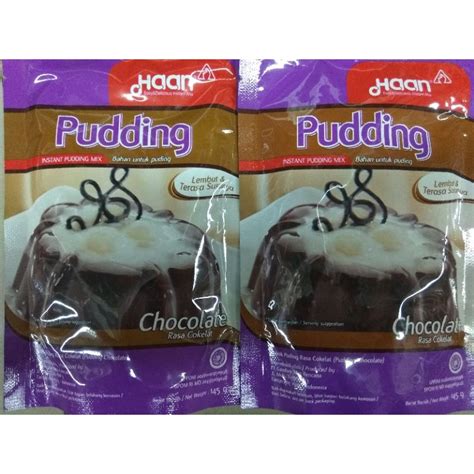 Jual Haan Pudding Chocolate 145 Gram Indonesia Shopee Indonesia