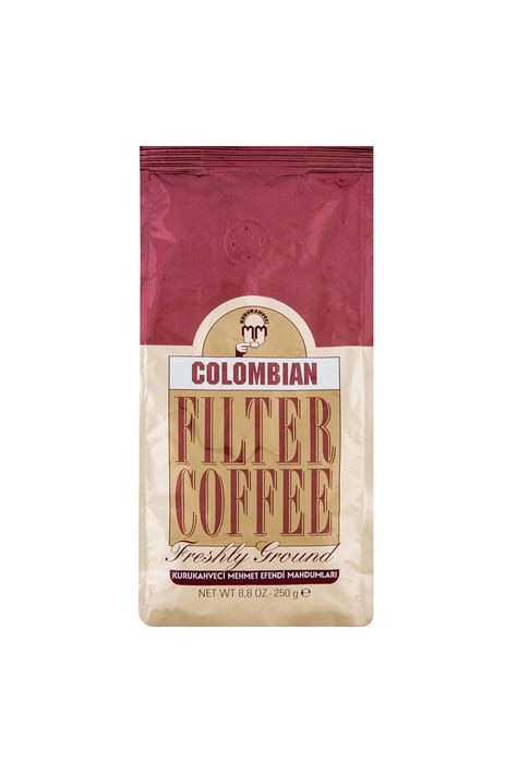 Mehmet Efendi Kuru Kahveci Colombian Filter Coffee 250 Gr X 12li