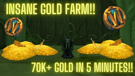 Insane Gold Farm Make 70k Gold Easily With These Items Wow