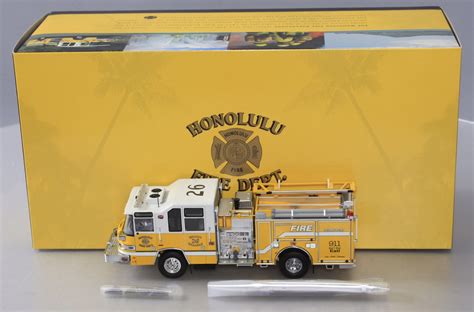 Twh Collectibles 081d 01179 150 Scale Honolulu Fire Department Pierce