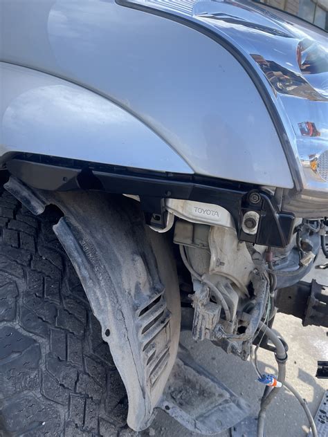 Замена переднего бампера — Toyota Land Cruiser Prado 120-series, 4 л ...