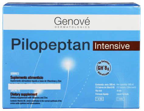 Compra Genov Pilopeptan Intensive Suplemento Alimenticio Cabello Y