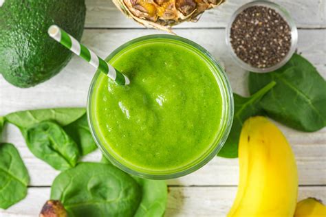 10 Recettes Simples Et Rapides De Smoothie Vert Cellublue