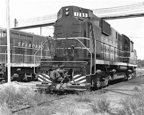 Seaboard Coast Line Alco RS11 Locomotive 1205 Is Seen On A