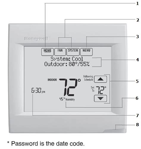 Honeywell Home Thermostat Wiring Schematic Wiring View And Schematics