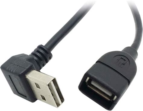 CY USB 2 0 Verlängerungskabel Stecker auf Buchse 100 cm wendbares