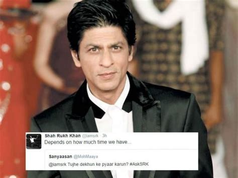 Asksrk Shah Rukh Khans Funny Replies Photosimagesgallery 44406