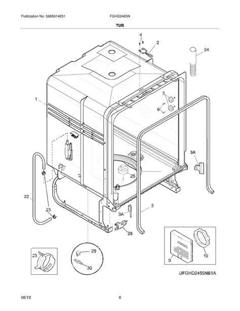 Frigidaire Gallery Dishwasher Parts | Reviewmotors.co