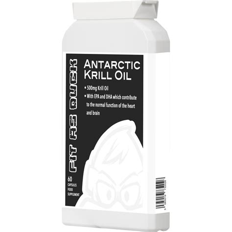 Antarctic Krill Oil Fit As Duck