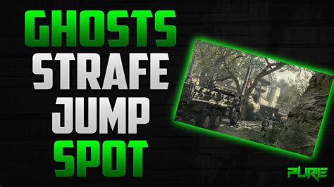 Call Of Duty Ghosts Hiding Spots Strafe Jump Infected Spot On