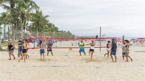 Torneio De Beach Tennis Agita A Praia Da Enseada No S Bado Gazeta