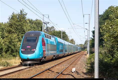 Alstom Tgv Duplex Dasye Operated By Sncf Voyageurs Taken By