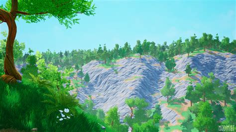 Artstation Stylized Forest Asset Pack Game Assets