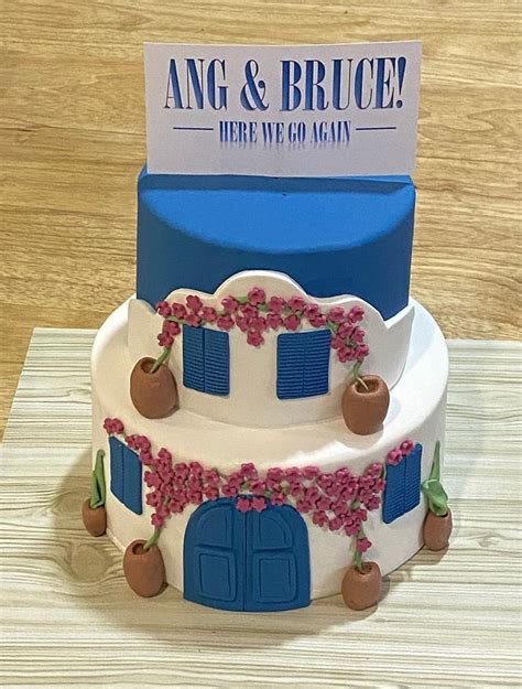 Mamma Mia Decorated Cake By Rhona Cakesdecor