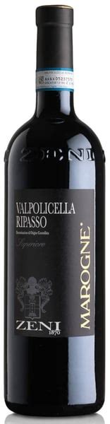 Zeni Valpolicella Ripasso Superiore Marogne Supervin Dk