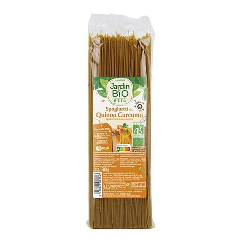 Spaghetti Au Quinoa Curry Curcuma Bio Jardin Bio Tic G La