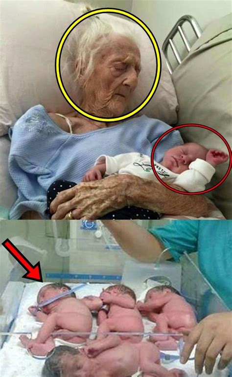 65 Year Old Grand Mother Gives Birth To Quadruplets Quadruplets 65