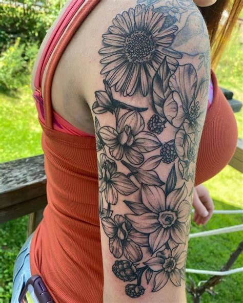 Coolest Wildflower Tattoo Ideas