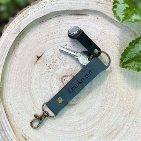 Initial Name Keychain Personalized Key Fob