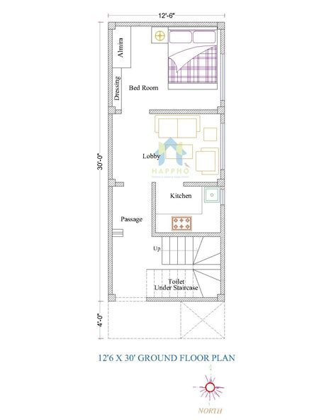 30X50 East Facing Plot BHK House Plan 116 Happho 58 OFF