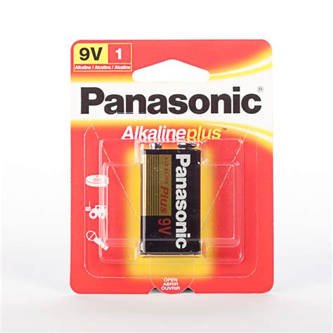 9V Alkaline Batteries - Brand Name 9 Volt Battery