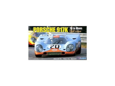 Model Kit Auto Fujimi Fu12613 Porsche 917k 1970 Le Mans Gulf Color 1