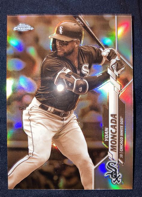 2020 Topps Chrome Sepia Refractor Yoan Moncada Chicago White Sox 145