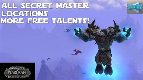 All Secret Profession Master Trainer Locations World Of Warcraft