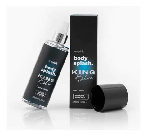 Body Splash Masculino Wepink - Body Splash Masculino King Blue 200ml Wepink Original | Frete grátis