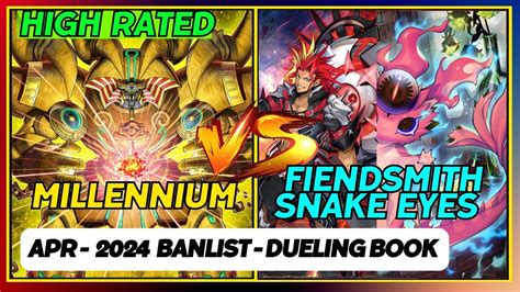 Millennium Vs Fiendsmith Snake Eyes Post Bltr Dueling Book Youtube