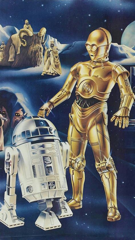 Star Wars C3po And R2d2 Star Wars Film Star Wars Poster Star Wars