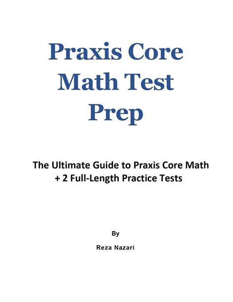 Praxis Core Math Test Prep The Ultimate Guide To Praxis Core Math 2