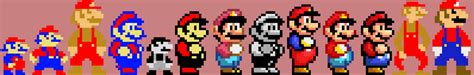 Super Mario Pixel Sprites