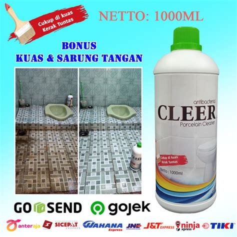 Promo Cairan Pembersih Kerak Keramik Kamar Mandi Toilet Ampuh CLEER