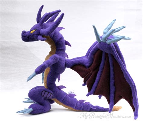 Custom Bahamut Dragon Plush from FF7 – My Beautiful Monsters