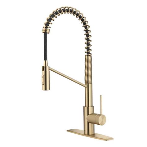 Kraus Oletto Single Handle Pull Down Sprayer Kitchen Faucet In Spot