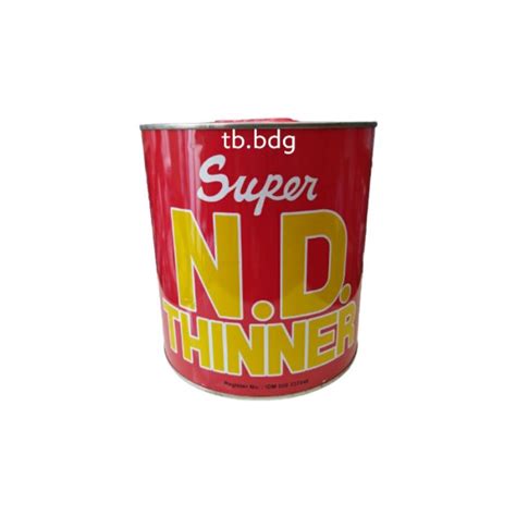 Jual Thinner Nd Super Tawon Merah Galon Tiner Shopee Indonesia