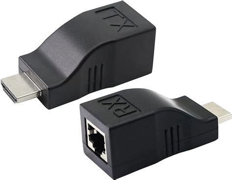 Pngknyocn Hdmi To Rj45 Adapter Hdmi To Rj45 Ethernet Network Signal