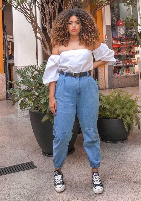 Maneiras Atuais De Usar Mom Jeans Guita Moda Top Decote Ombro