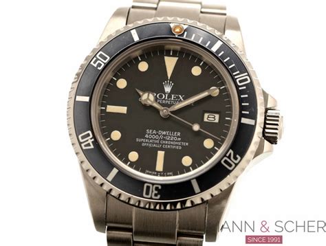 Rolex Vintage Sea Dweller Ref Triple Six Mark Ii Stainless Steel